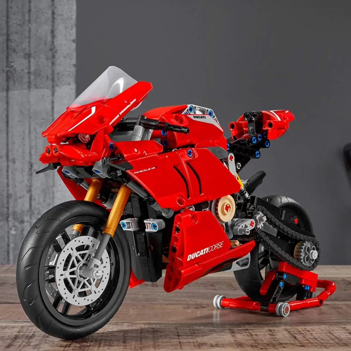 LEGO Technic Ducati Panigale V4 R 42107 – 646 piezas (CAJA DAÑADA) — foto 8