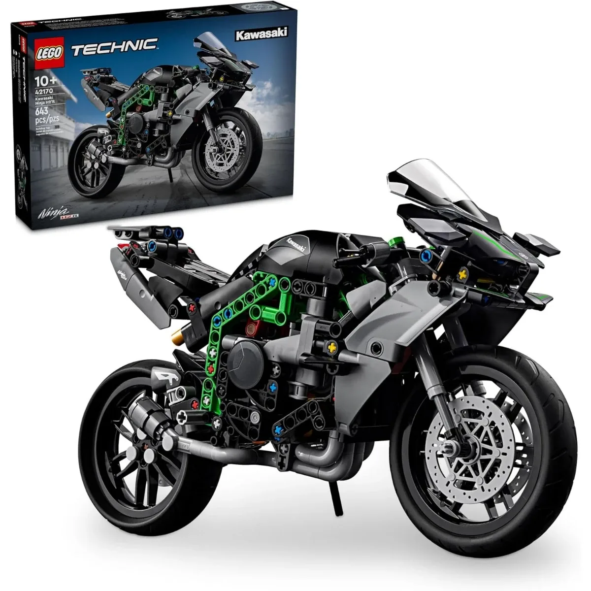 LEGO Technic Kawasaki Ninja H2R 42170 – 643 piezas