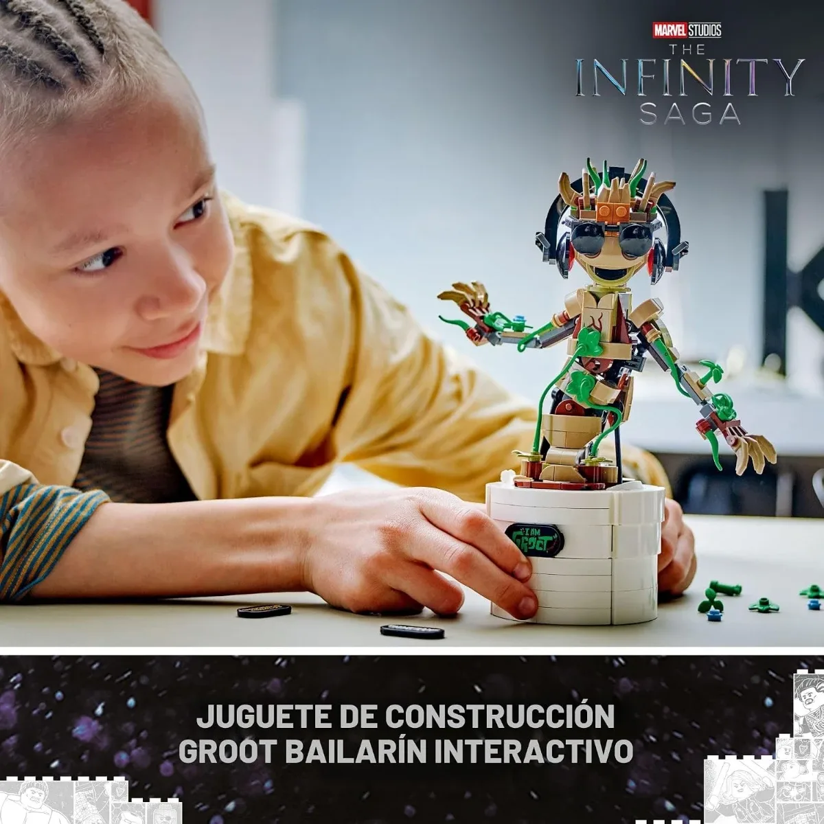 LEGO Marvel Groot Bailarín 76297 – 459 piezas — foto 2