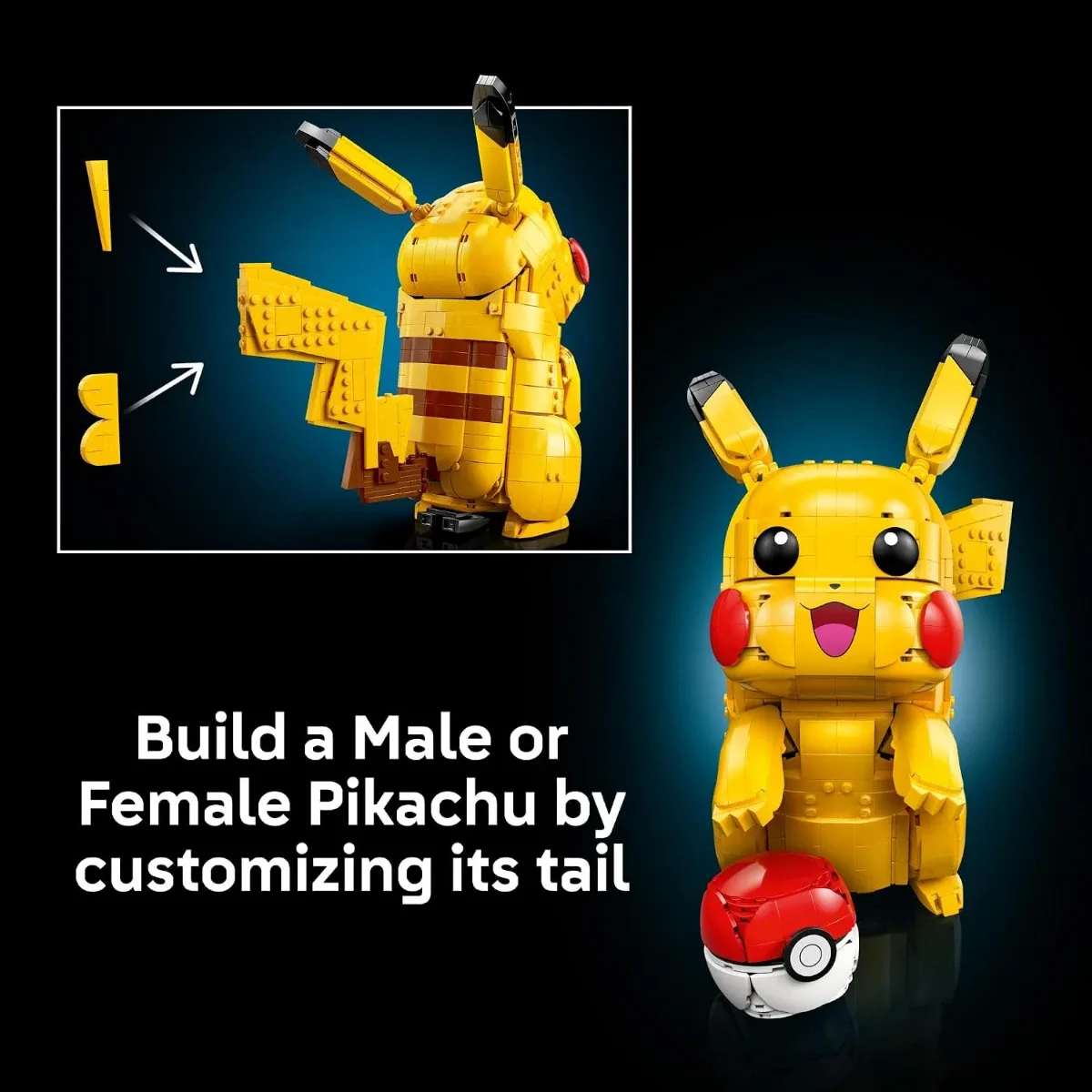 LEGO Pokémon Pikachu y Poké Ball 72152 – 2050 piezas — foto 5