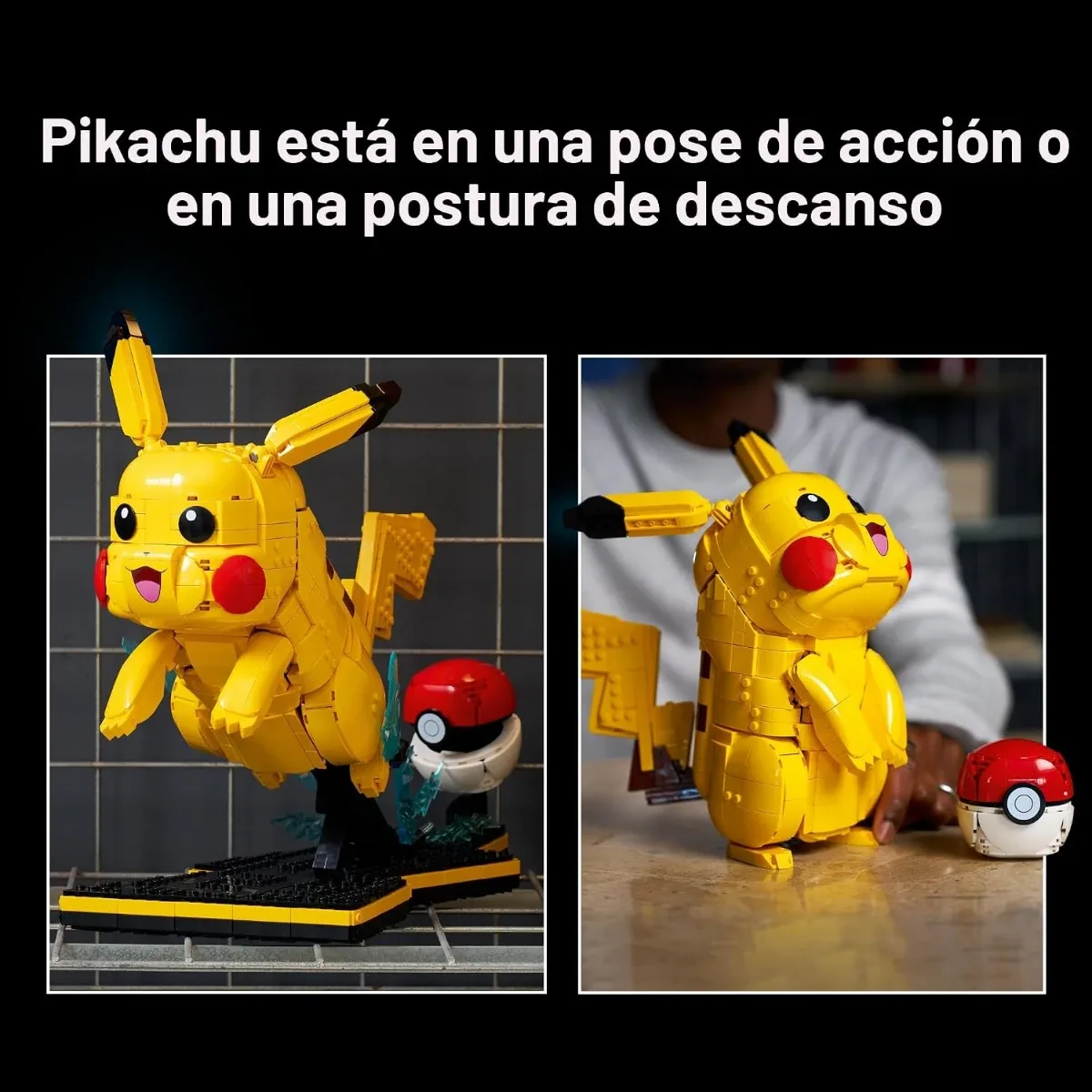 LEGO Pokémon Pikachu y Poké Ball 72152 – 2050 piezas — foto 6