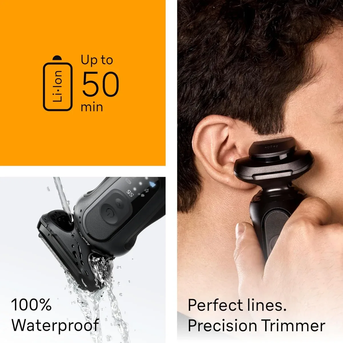 Braun Series 5 5160cc – Rasuradora Eléctrica 4 en 1 con Centro De Limpieza — foto 3