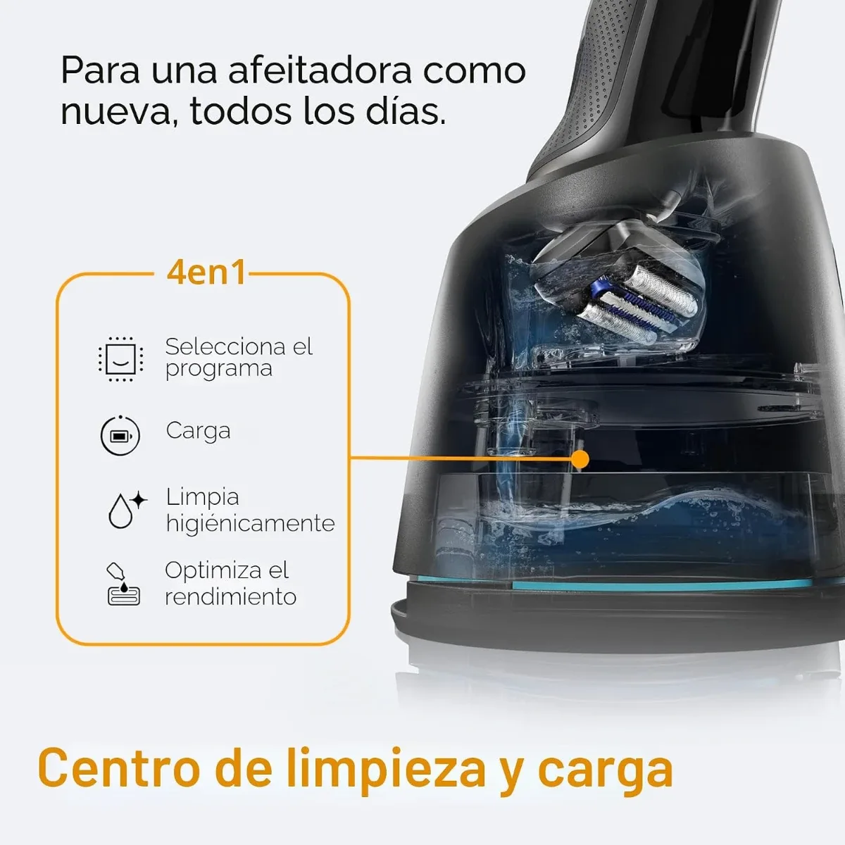Braun Series 5 5160cc – Rasuradora Eléctrica 4 en 1 con Centro De Limpieza — foto 5