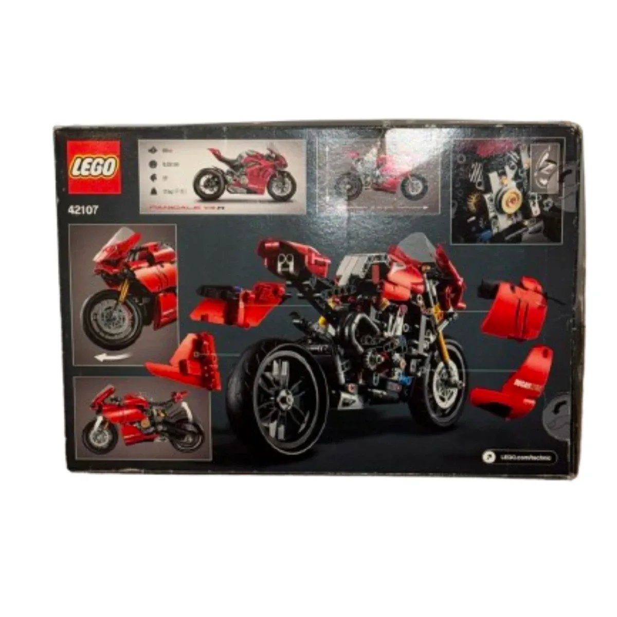 LEGO Technic Ducati Panigale V4 R 42107 – 646 piezas (CAJA DAÑADA) — foto 5
