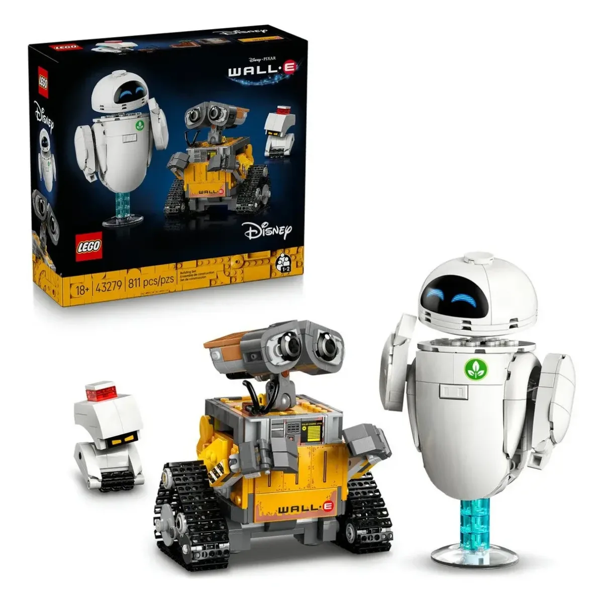 Lego® | Disney Y Pixar Wall-e Y Eve Set Para Construir 43279