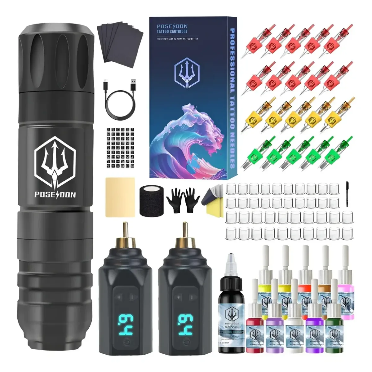 Kit De Tatuaje Poseidon - TK035